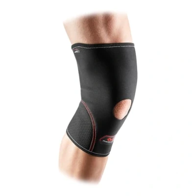 Abbildung von McDavid Kniebandage mit Patellaöffnung, Schwarz, L