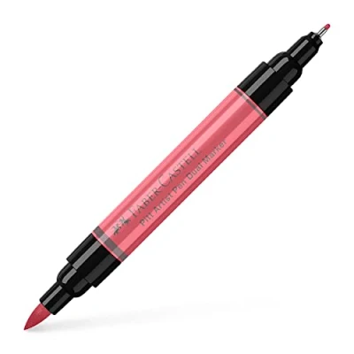 Abbildung von Faber Castell PITT Artist Pen Dual Marker India Ink Coral