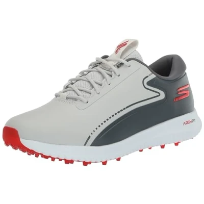 Abbildung von Skechers Performance GO MAX 3 Golfschuh, Herren, Größe: 42.5, Gray Schuhe