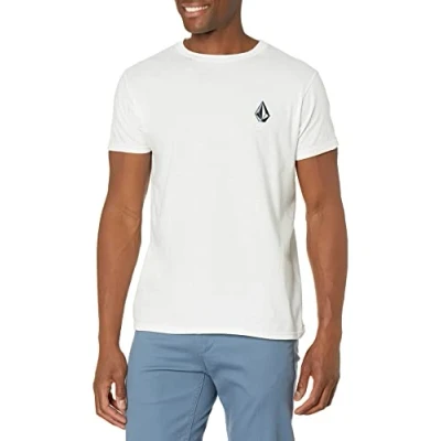Abbildung von Volcom Herren Blaquedout Short Sleeve Tee T Shirt, Weiss/opulenter Garten, XL