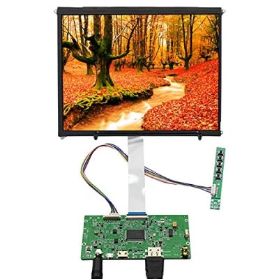 Abbildung von VSDISPLAY 24,6 cm (9,7 Zoll) 2048x1536 eDP IPS Bildschirm LP097QX1 mit HD MI Micro USB Controller Board, für Retro Video Games