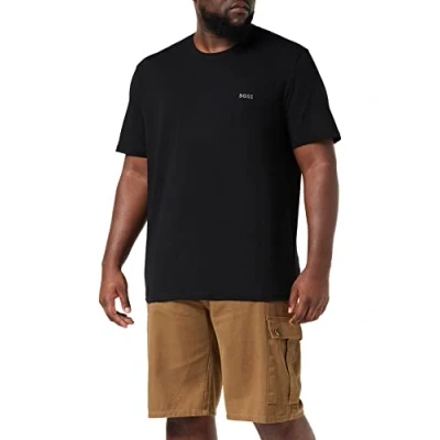 Abbildung von BOSS MIX AND Match Nachtwäsche Shirt, Herren, Größe: Small, Black