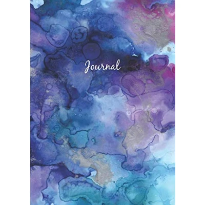 Abbildung von Dot Grid Journal A4 Notizbuch: Blanko Heft Für Bullet Journaling Dotted Notebook 110 Punktraster Seiten Soft Cover Aquarell