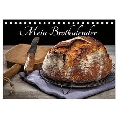 Abbildung von Mein Brotkalender (Tischkalender 2025 DIN A5 quer), CALVENDO Monatskalender