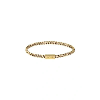 Abbildung von BOSS Armband, Herren, Größe: One Size, Gold