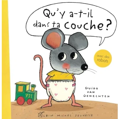 Abbildung von Qu&#039;y a t il dans ta couche ? Un livre pour passer de la au pot