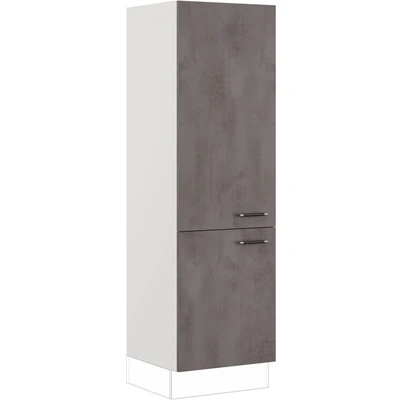 Abbildung von IMPULS KÜCHEN Seitenschrank »"Prag", Breite/Höhe: 60/190,7 cm«, vormontiert, mit Drehtüren, verstellbaren Fachböden