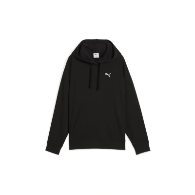 Abbildung von PUMA Unisex ESS Elevated Comfort Rib Hoodie Kapuzenpullis, Black, L