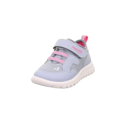 Abbildung von Superfit SPORT7 Sneaker low für Kinder, Größe: 34, Hellblau pink Schuhe