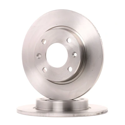 Abbildung von BREMBO 08.2985.10 Bremsscheibe 247 10 4 voll mit Schrauben PEUGEOT: 206 Hatchback, 106 II SW, CITROËN: ZX Saxo Hatchback