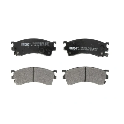Abbildung von FERODO PREMIER ECO FRICTION FDB950 Bremsbelagsatz mit akustischer Verschleißwarnung ohne Zubehör MAZDA: Premacy, 323 F 6, Xedos 6