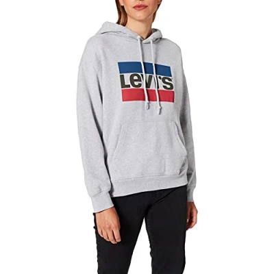 Abbildung von Levi&#039;s Graphic Standard Sweatshirt, Damen, Größe: XS, Heather grey