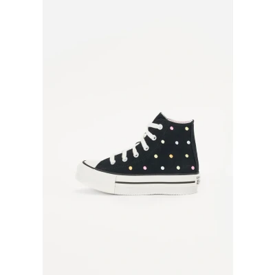 Abbildung von Converse Chuck Taylor EVA LIFT Unisex Sneaker high für Kinder, Größe: 34, Black/vintage white/egret Schuhe