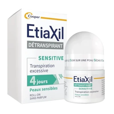 Abbildung von ETIAXIL Entschwitzend Behandlung übermäßiges Schwitzen Achseln empfindliche Haut 15 ml