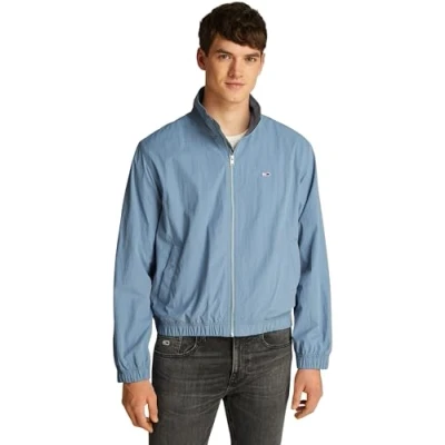 Abbildung von Tommy Jeans Essential Jacket Leichte Jacke, Herren, Größe: 46, Colorado blue