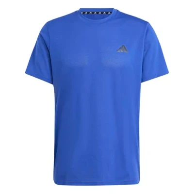 Abbildung von adidas Herren Train Essentials Comfort Training Tee, semi Lucid Blue/Black, L