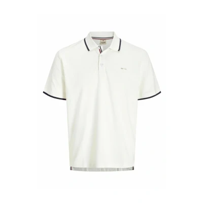 Abbildung von Jack &amp; Jones Premium Poloshirt, Herren, Größe: Large, Cloud dancer