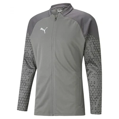 Abbildung von Puma Teamcup Fussball Trainingsjacke, Herren, Größe: XL, Grau