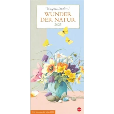 Abbildung von Marjolein Bastin: Wunder der Natur Kalender 2025: Wandkalender mit detailreichen Zeichnung. Liebevoll illustrierter Terminkalender 2025 zum Eintragen und Planen.