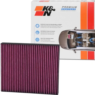 Abbildung von K&amp;N Filters DVF5004 Innenraumfilter Aktivkohlefilter 240 35 quadratisch OPEL: Insignia A Sports Tourer, Astra J Mokka / X