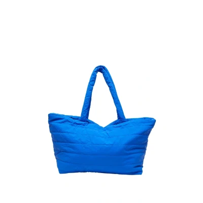Abbildung von Urban Classics Padded Shopping Bag, Damen, Größe: One Size, Cobaldblue