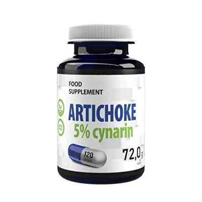 Abbildung von Hepatica Artischocken Extrakt 500mg 120 Vegane Kapseln, 5 Prozent Cynarin, Laborgeprüft, Nicht GVO, keine Füllstoffe oder Zusatzstoff