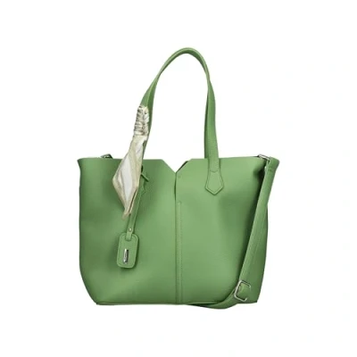 Abbildung von Rieker Shopper, Henkeltasche, Schultertasche Damen mit abnehmbarem Logo Anhänger