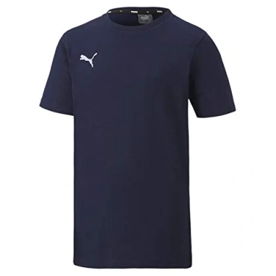 Abbildung von PUMA Kinder teamGOAL 23 Casuals Tee Jr T shirt, Peacoat, 116