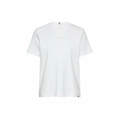 Abbildung von camel active Tshirt print, Damen, Größe: Medium, Bright white