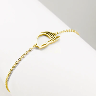 Abbildung von Ponytail&amp;Co Armband Reithelme Gold 17+5cm