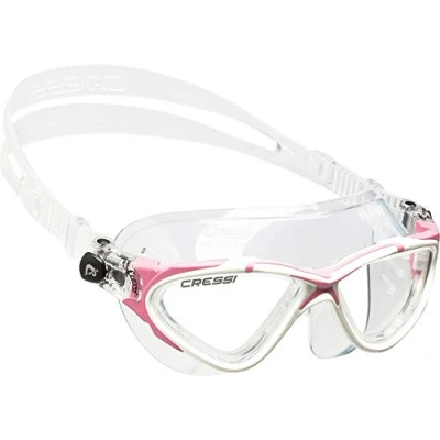 Abbildung von Cressi Unisex Schwimmbrille Planet, klar/schwarz/silber, one size, DE202651