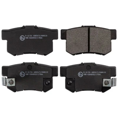 Abbildung von BLUE PRINT ADH24247 Bremsbelagsatz Hinterachse mit akustischer Verschleißwarnung HONDA: CR V 2, Accord 7 Tourer, FR