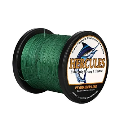 Abbildung von Hercules Super Cast 100m 2000m 109 2196 Yards Geflochtene Angelschnur 6lb 100lb Test für Salzwasser Süßwasser PE Geflecht Fischdraht Superline 4 Stränge