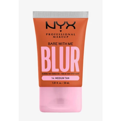 Abbildung von Nyx Professional Makeup BARE WITH ME BLUR TINT Foundation, Damen, Größe: 30 g, Medium tan