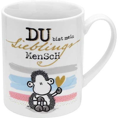 Abbildung von Sheepworld XL Tasse Motiv &quot;Mensch&quot; Große aus Porzellan, Jumbo Tasse, 60 cl, mit Spruch Geschenk, Freund, Freundin 46943