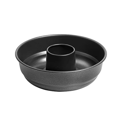 Abbildung von Original Kaiser Classic Frankfurter Kranz Backform 26 cm, antihaftbeschichtet, extra hoher Rand, Kranz, gleichmäßige Bräunung, Schwarz