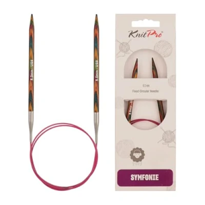 Abbildung von KnitPro Symfonie Wood Rundstricknadel 6,0 mm 100 cm