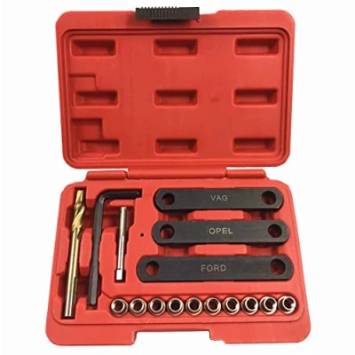Abbildung von BestsQ Bremsgewinde Reparatursatz Gewinde Bremssattel Führungsbolzengewinde M9 x1.25 Kompatibel mit VAG VW Audi Ford Opel