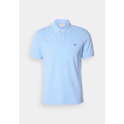 Abbildung von GANT Shield Poloshirt, Herren, Größe: Small, Capri blue