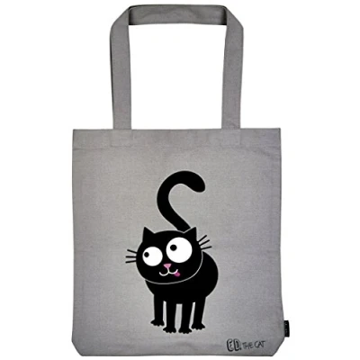 Abbildung von moses. Ed, the Cat Shopper Like mich Umhängetasche, Mehrfarbig