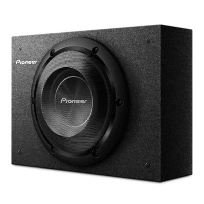 Abbildung von Pioneer TS A2000LB Passiv Subwoofer, leistungsstarker Gehäuse Subwoofer mit 700 W Maximalleistung, 20 cm, IMPP Membran, schwarz, Kontinuierliche Ausgangsleistung 250