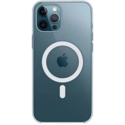 Abbildung von Apple iPhone 12 Pro Max Hülle MagSafe Kunststoff Original Hard Case/Backcover Handyhülle Transparent
