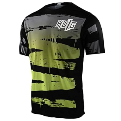 Abbildung von Herren Mountainbike MTB Top Kurzarm Atmungsaktiv Bequem Weich Feuchtigkeitstransport Radtrikot?Kurzarmtrikot Für Rennrad/Multisport/Fitness (Style 9,3XL)