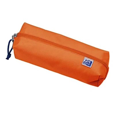 Abbildung von Oxford Federmäppchen für Mädchen und Jungen, rechteckig, groß, langlebig, orange