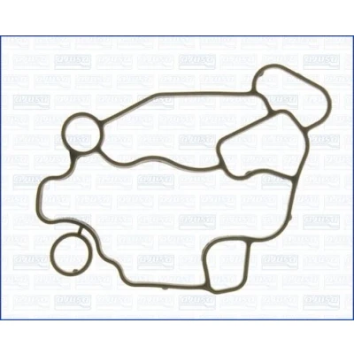 Abbildung von AJUSA 01108600 Dichtung, Ölfiltergehäuse VOLKSWAGEN: Golf 5, Passat B6 Variant, Touran I, AUDI: A3 Hatchback, SEAT: Leon II Altea XL