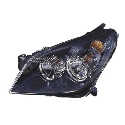 Abbildung von ALKAR 2742438 Scheinwerfer rechts W5W, H21W, H7/H1, H7, H1 mit Elektromotor Gehäuse schwarzem Innenteil OPEL: Astra H TwinTop, GTC