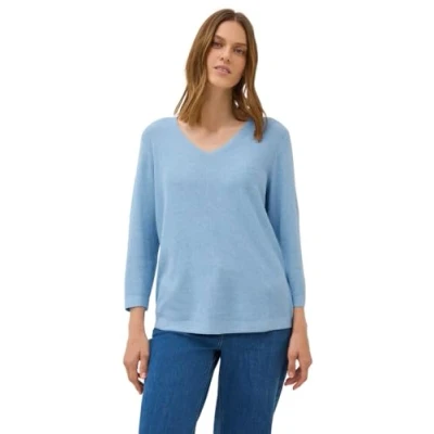 Abbildung von Cecil Strickpullover, mit V Ausschnitt