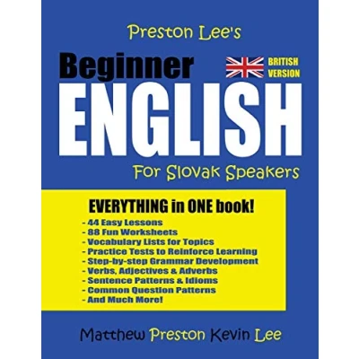 Abbildung von Preston Lee&#039;s Beginner English For Slovak Speakers (British Version) (Preston Version))