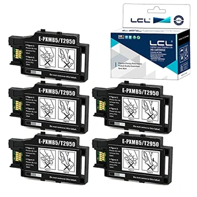 Abbildung von LCL T295000 C13T295000 T2950 PXMB5 Wartungsbox 5 Schwarz Ersatz für Epson Workforce WF78 ET58 ET166 L65 WF 100 110 100W