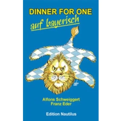 Abbildung von Dinner for One auf bayerisch: Mit Porträts der Partygäste